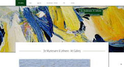 Desktop Screenshot of dmlgallery.be